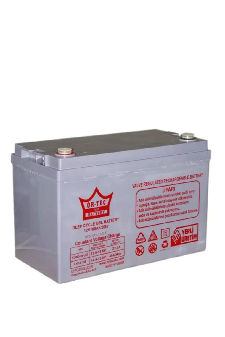 Ortec Kuru Akü 4 V 4 Ah