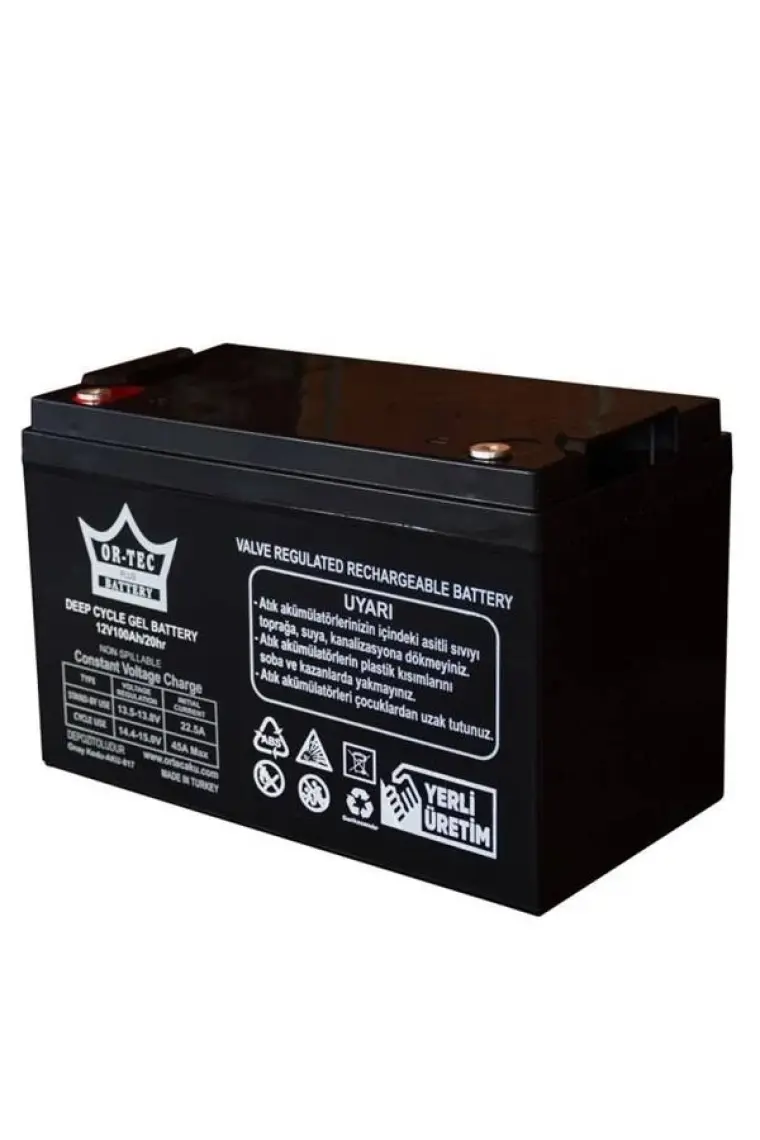 Ortec Kuru Akü 4 V 4 Ah