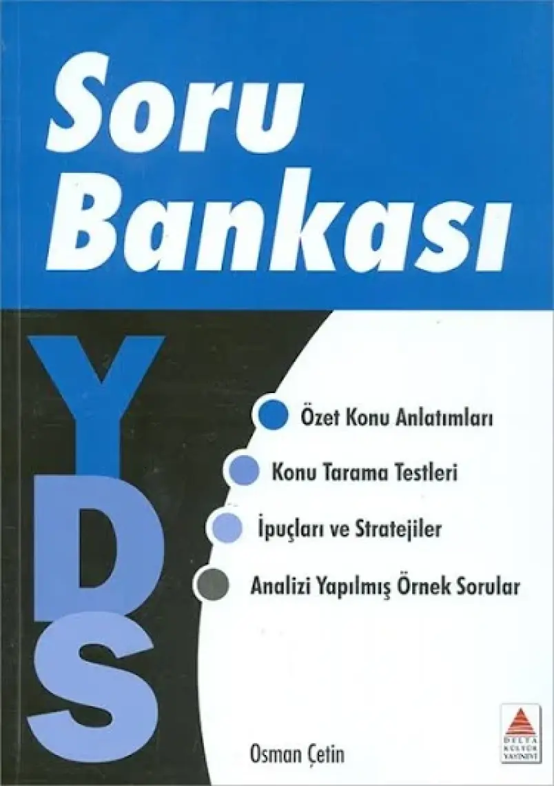 Yds Soru Bankası - Osman Çetin - Delta Kültür Basım Yayın