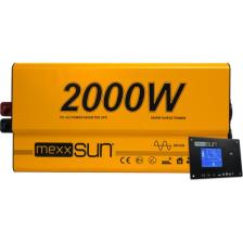 Mexxsun 12V Volt - 2000W Watt Ats Ups Şarjlı Tam Sınüs Inverter ( Ekranlı )