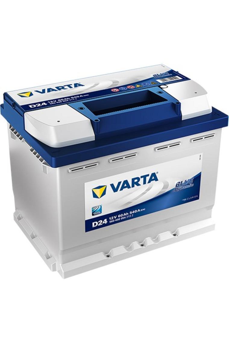 Varta D24 12V 60 Ah 540A Blue Dynamic Akü (Üretim Yılı: 2024)
