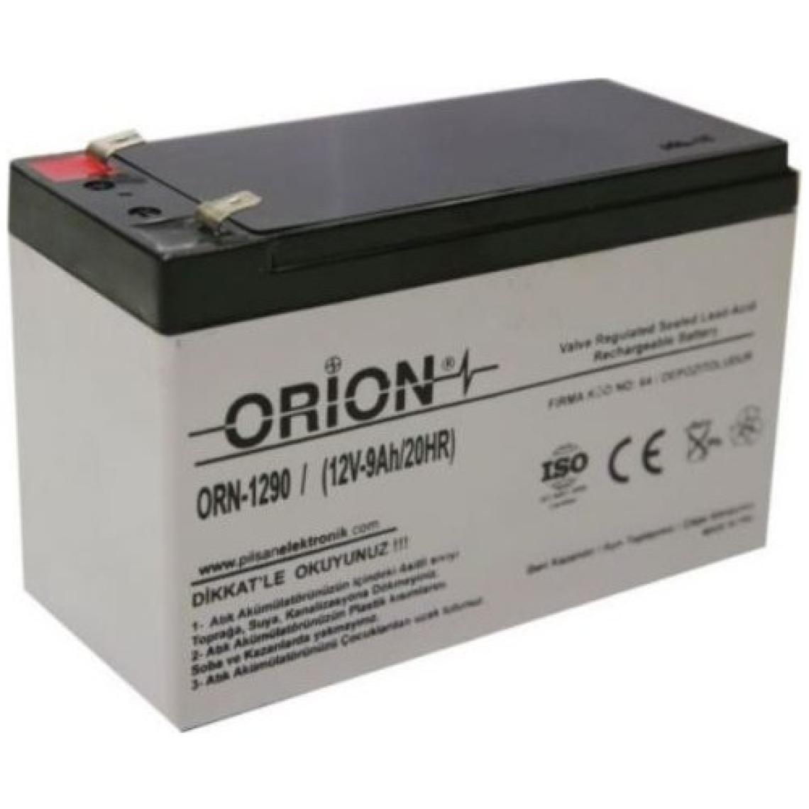 Orion 12V 9Ah Bakımsız Kuru Akü