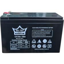 Ortec Akü 12 V 7 Ah Siyah Kuru Akü
