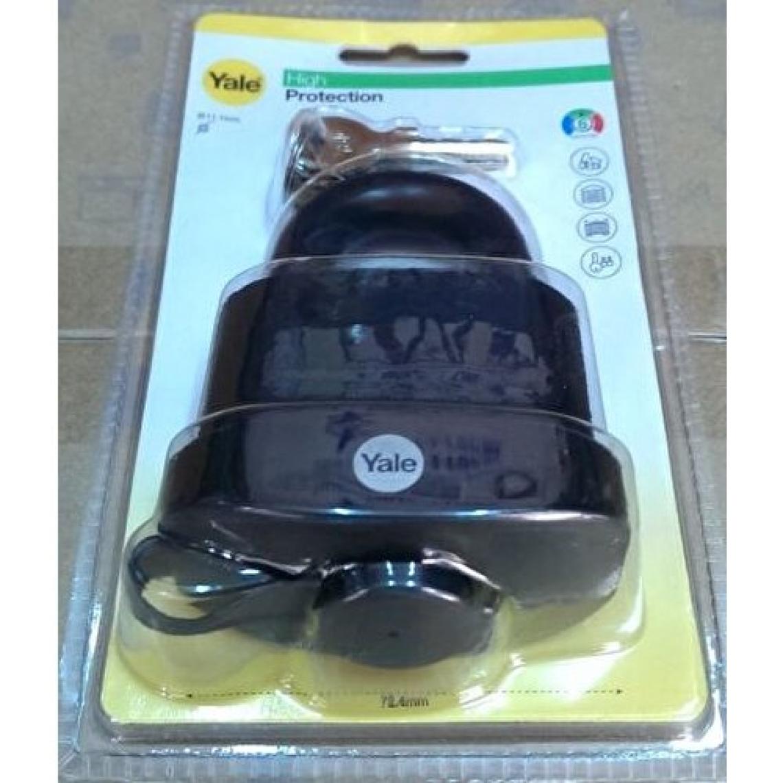 Yale 71 mm Pvc Kaplama Marin Asma Kilit Y-220B-71/130/1