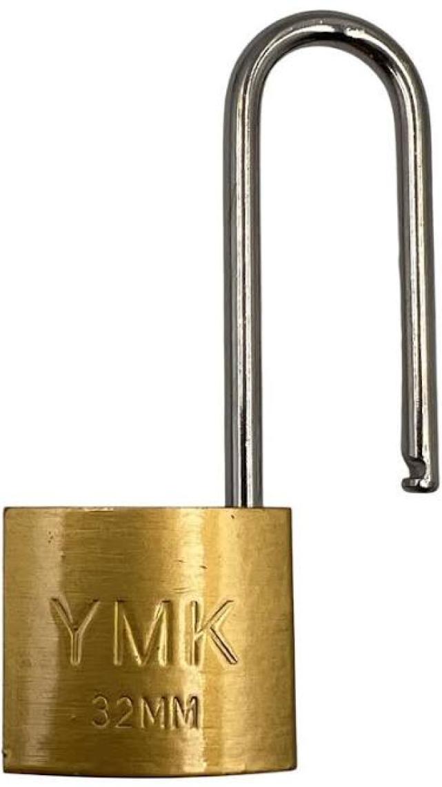 Yuma Kilit Ymk Kancalı Asma Kilit Uzun Sarı 32 mm
