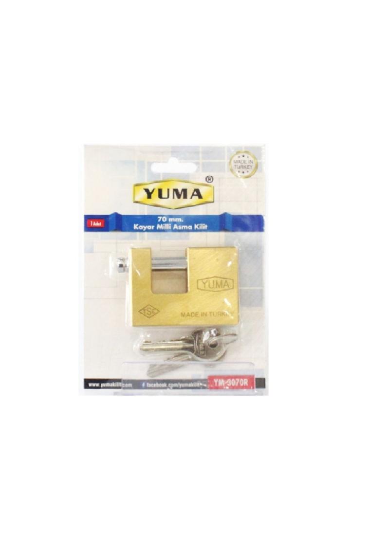 - Kayar Milli Asma Kilit 70 Mm Ym3070r