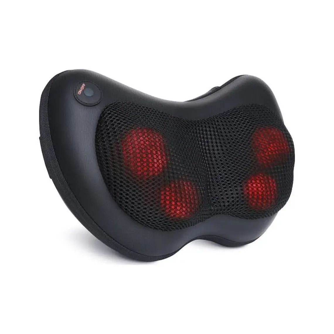 Eragon Shiatsu Black Ovmalı Boyun Bel Sırt Karın Ayak Masaj Aleti Masaj Yastığı