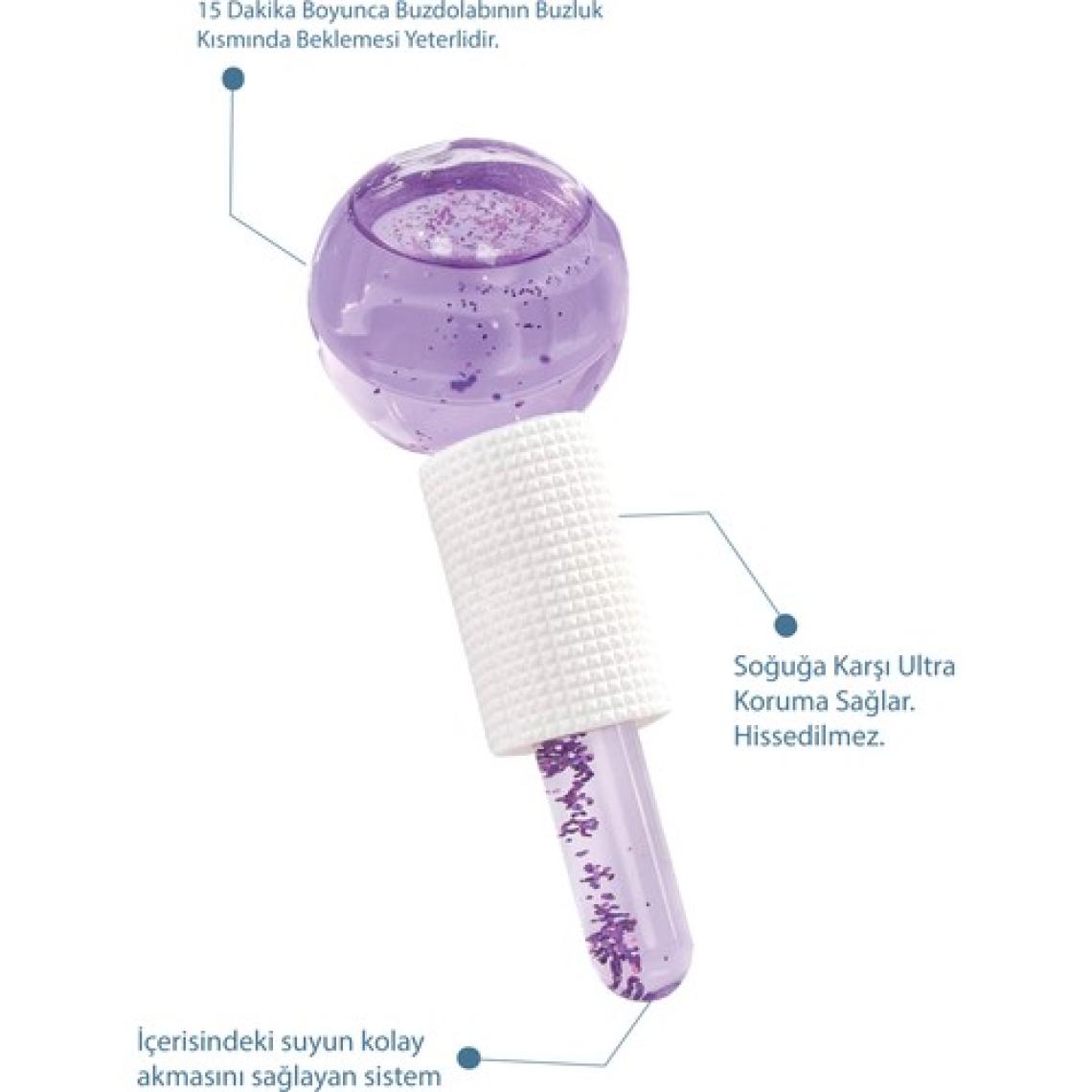 Seay Ice Globe Buz Küresi Soğuk Terapi Topu Ice Roller Yüz Masaj Aleti