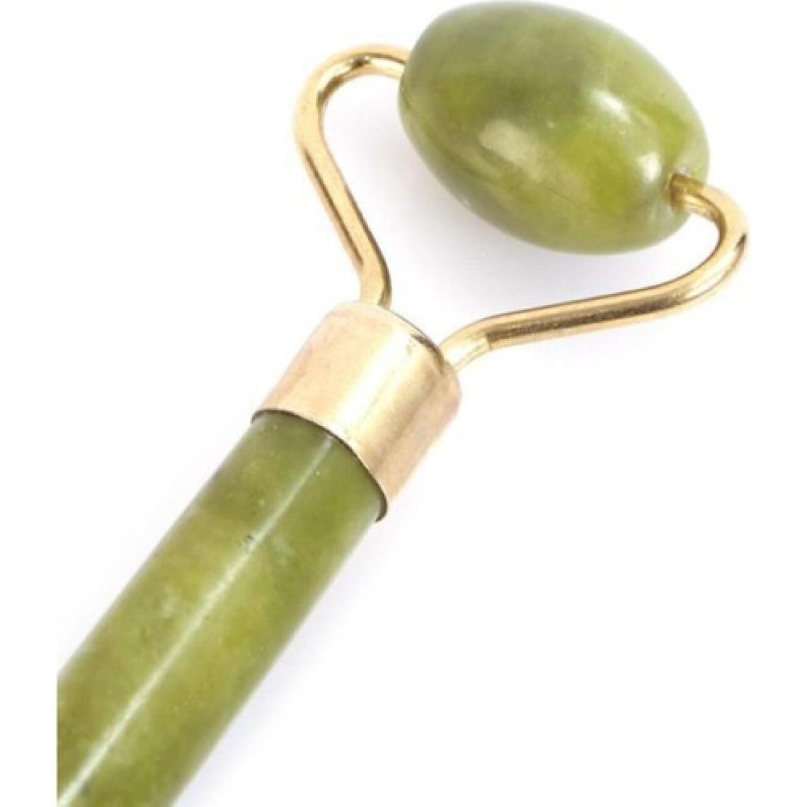 Evene Jade Roller Cilt Masaj Aleti Çift Taraflı Doğal Yeşim Taşı