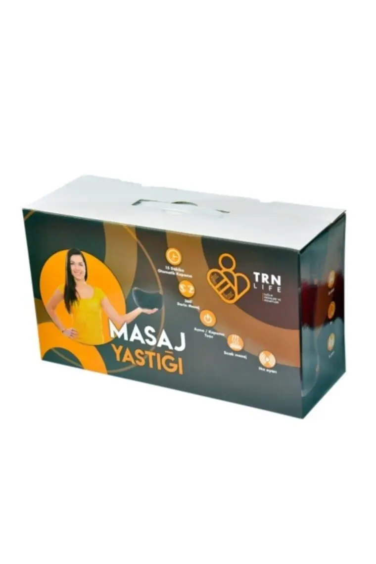 Trn Life Boyun Sırt Bel Ayak Yoğurmalı Ovmalı Masaj Yastığı Aleti