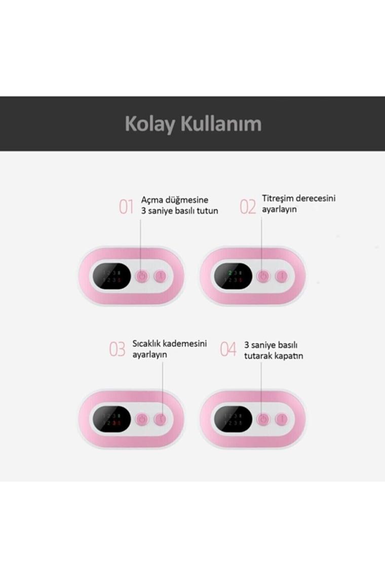 Dijital Özel Gün Kemeri - Titreşimli Isı Veren Kemer