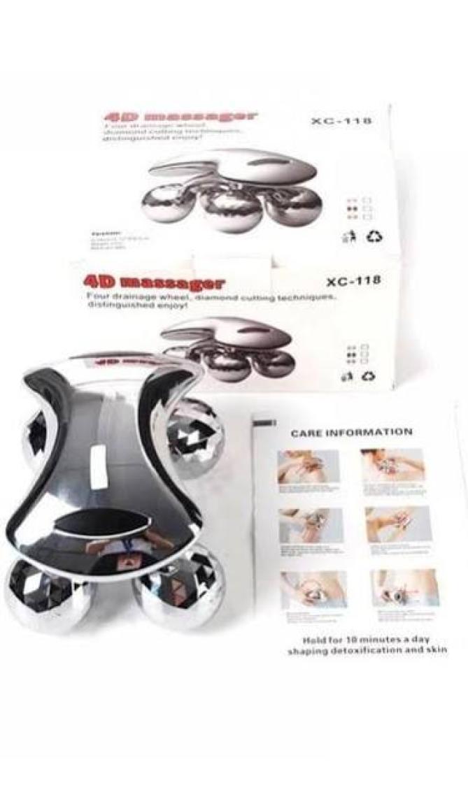 Pratik Şeyler 4D Massager Sıkılaştırıcı Masaj Aleti 4 Başlıklı