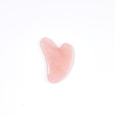 Rose Quartz Heart - Gua Sha