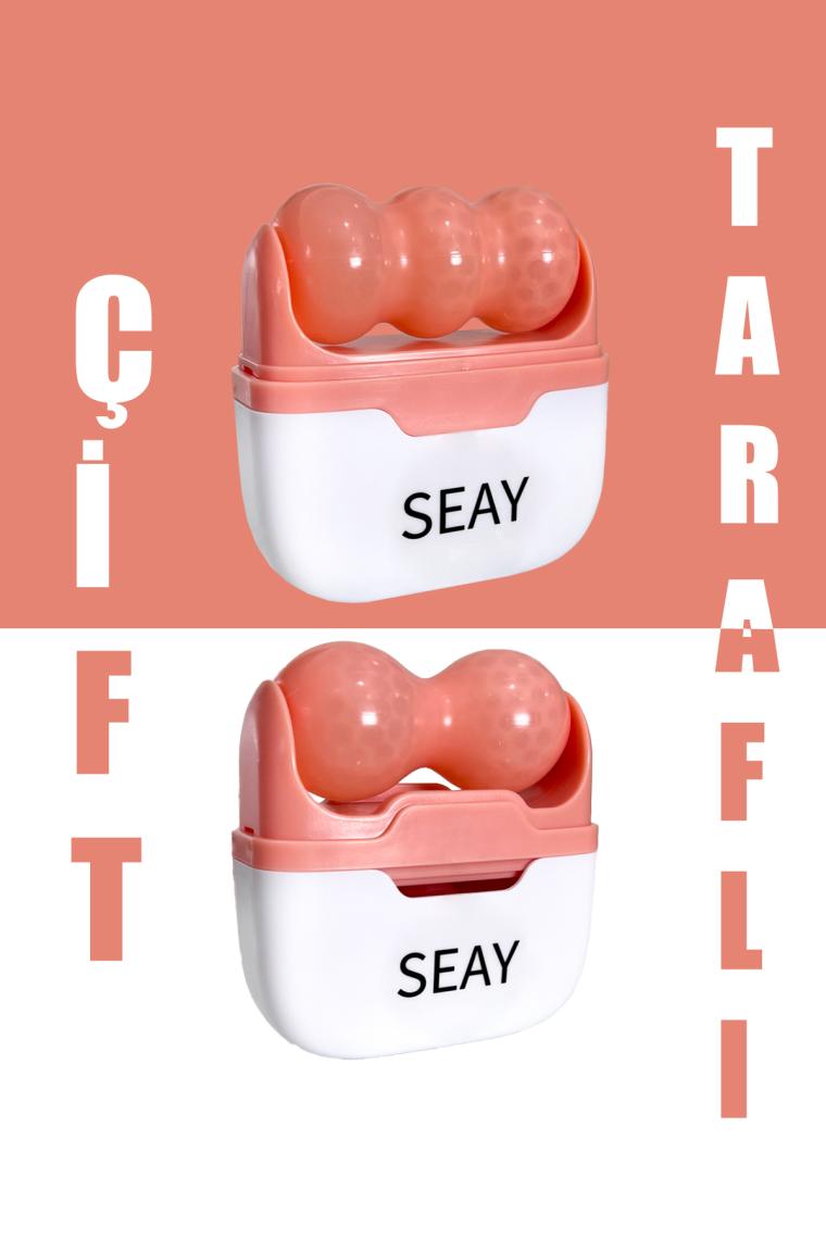 Seay Ice Roller Çift Taraflı Buz Roller Koruma Kapaklı