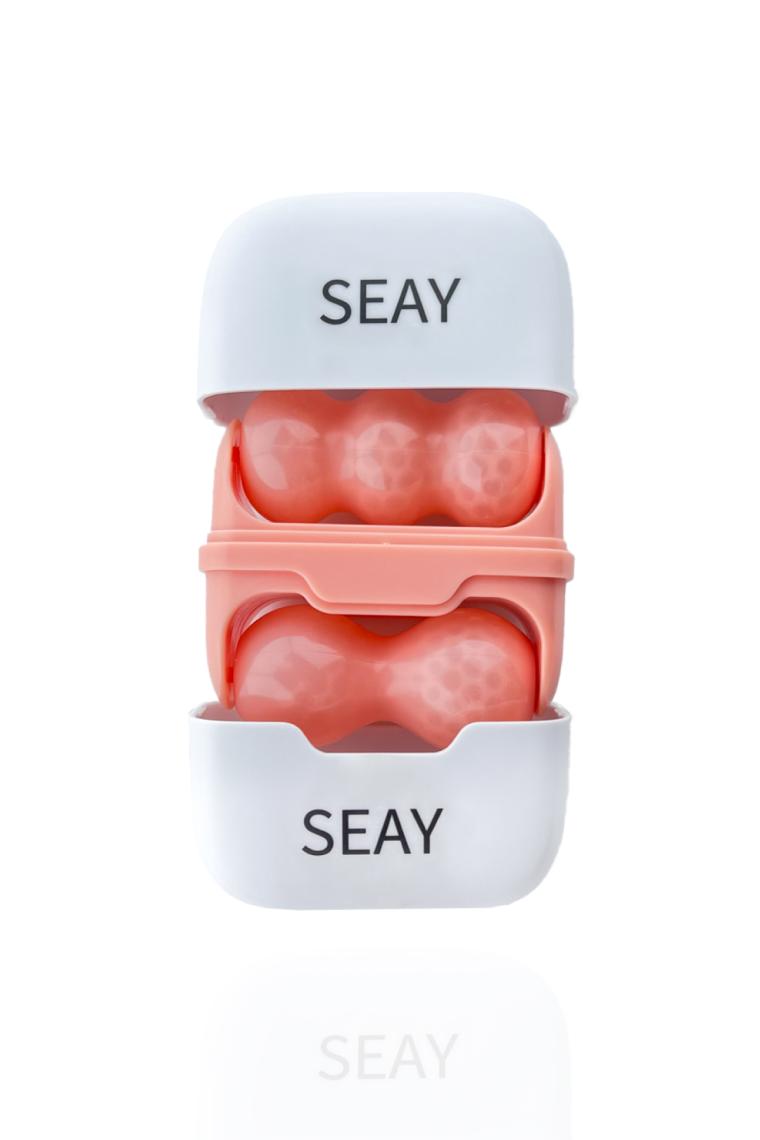 Seay Ice Roller Çift Taraflı Buz Roller Koruma Kapaklı