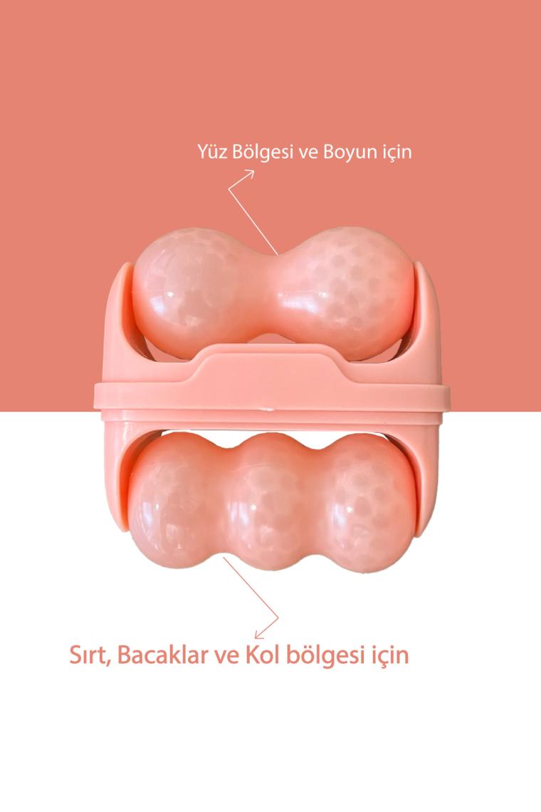 Seay Ice Roller Çift Taraflı Buz Roller Koruma Kapaklı