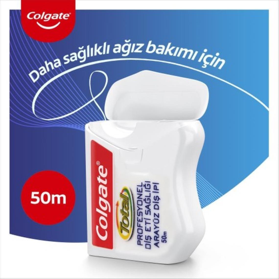 Colgate Total Pro Diş Eti Sağlığı Diş İpi 50 mt