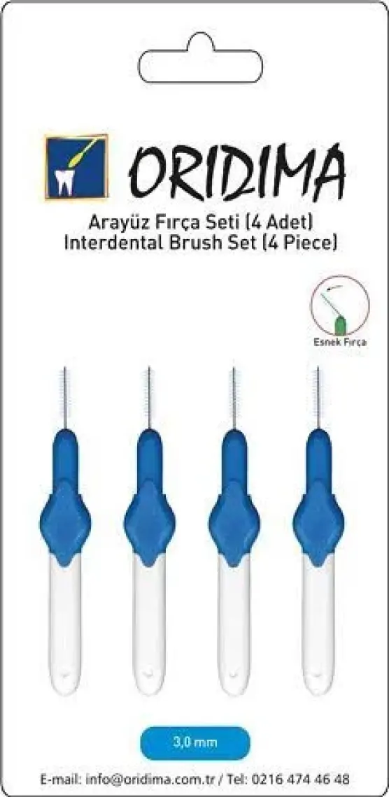 Aktident Arayüz Fırçası Mavi