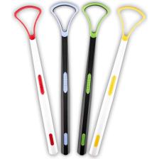 ibrush Dil Temizleyici ve Dil Sıyırıcı 4 Adet Farklı Renklerde Dil Temizleyici Silikon Dil Sıyırıcı
