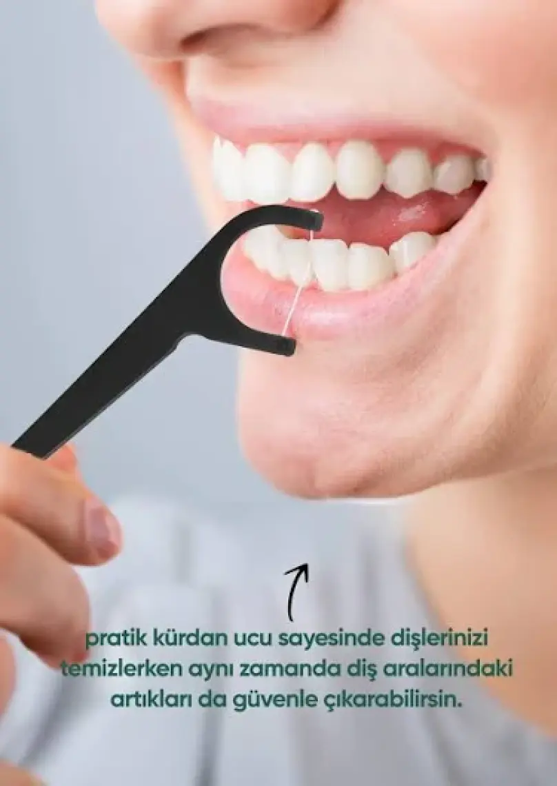 T-Brush Kürdanlı Diş Ipi – 30 Adet