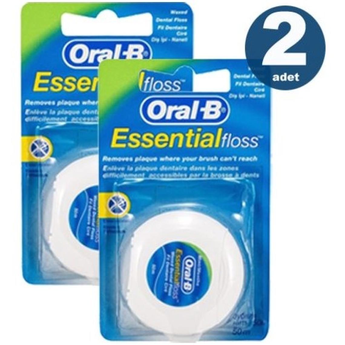 Oral-B Essential Floss 50 m 2 Adet Diş İpi