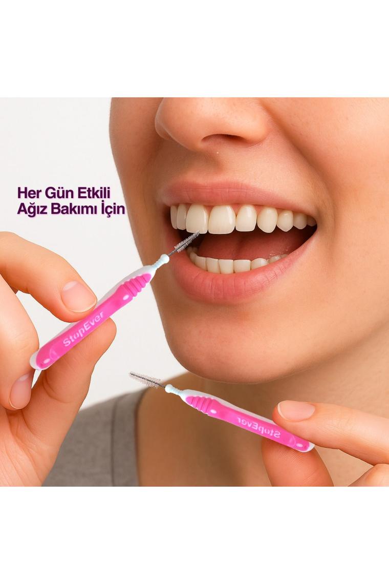 Stopever Well Tooth Metal Arayüz Firçası Pembe