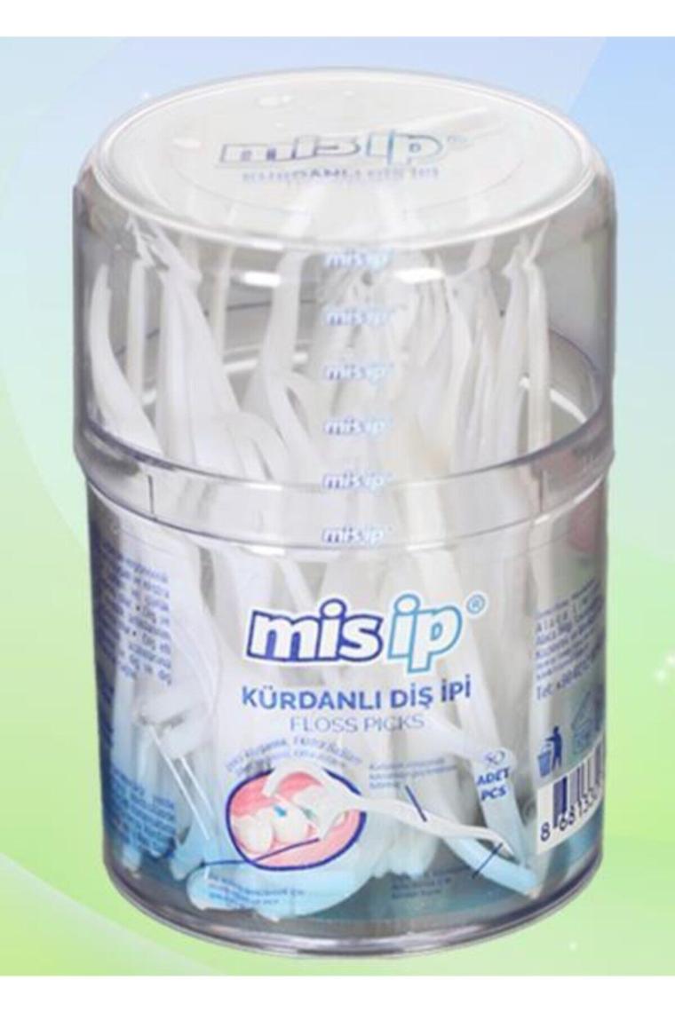 Kürdanlı Diş Ipi 50'li Silindir Kutu
