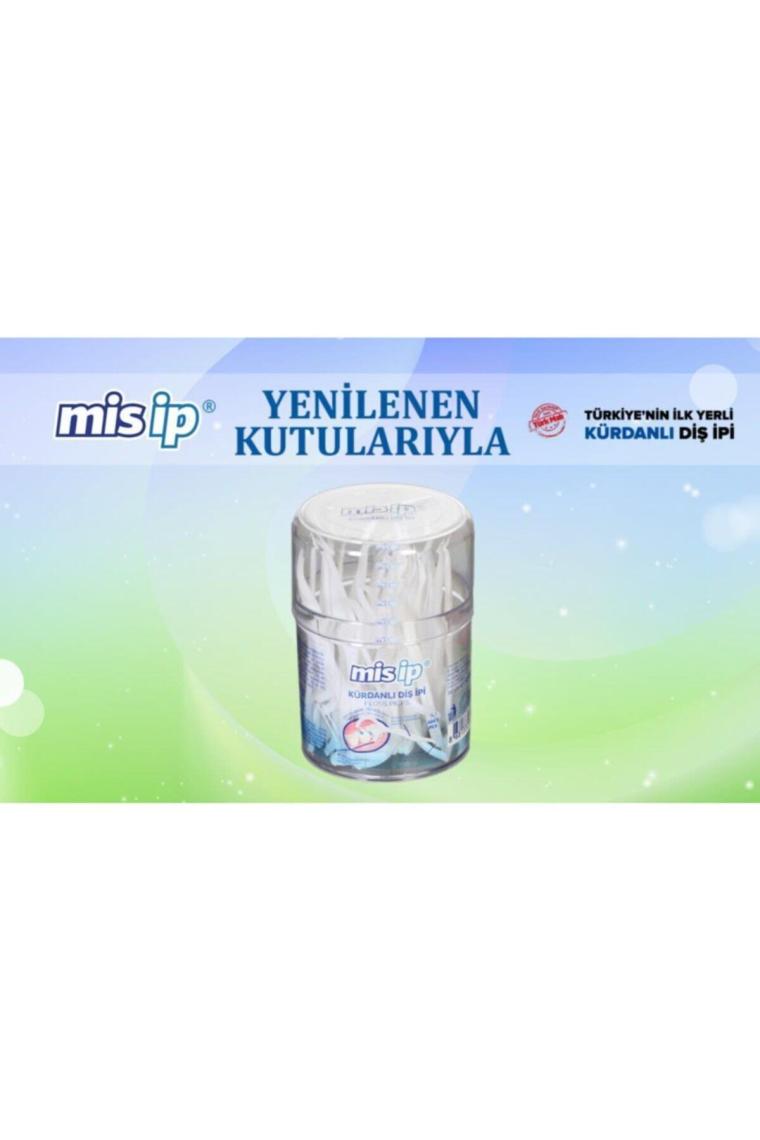 Kürdanlı Diş Ipi 50'li Silindir Kutu