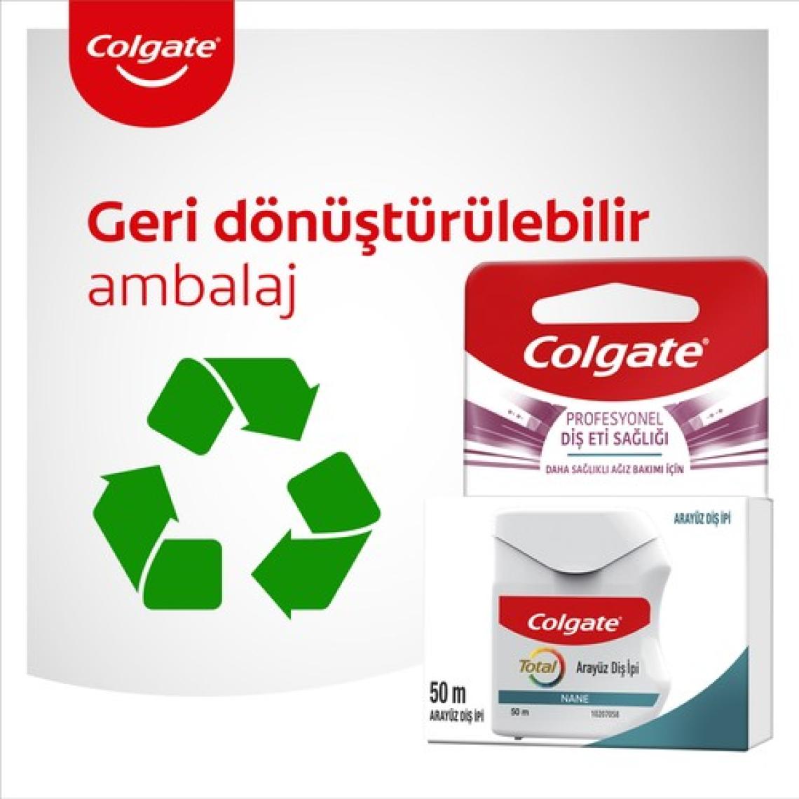 Colgate Total Pro Diş Eti Sağlığı Diş İpi 50 mt