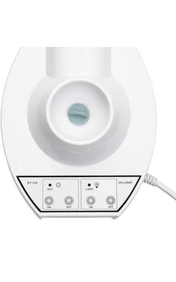 Gesh DT-318M Büyüteçli Looplu LED Işıklı Sıcak Buhar Ozonlu Yüz Buhar Makinesi Vapozon - Ayaklı - Profesyonel Cilt Bakımı