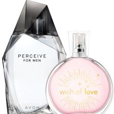 Perceive Erkek Parfüm Ve Wish Of Love Kadın Parfüm Paketi