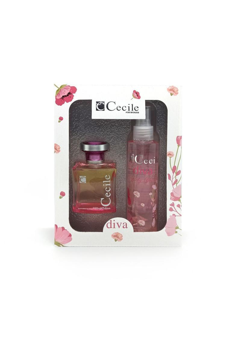 Kofre 100 ml Edt 150 ml Bod Mist Diva