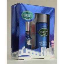 Brut Oceans Plexi Madalyon Set Edt 30ml+ Oceans Deodorant 200ml