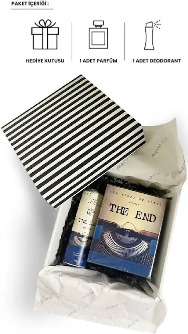 The End Edt Erkek Parfüm 100 ml ve Deodorant 150 ml
