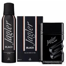 JAGLER Black Erkek Parfüm Seti 90 ml EDT + 150 ml Deodorant