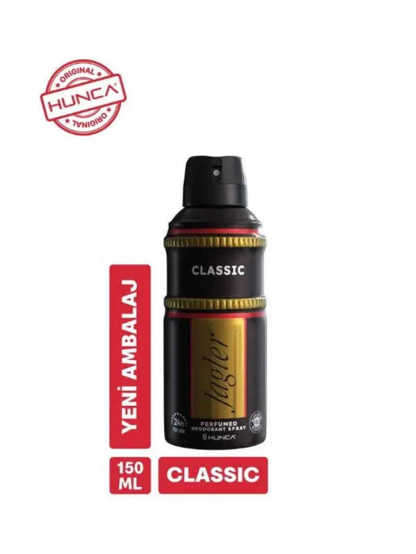 JAGLER Classic Erkek Parfüm Seti 90 ml EDT + 150 ml Deodorant