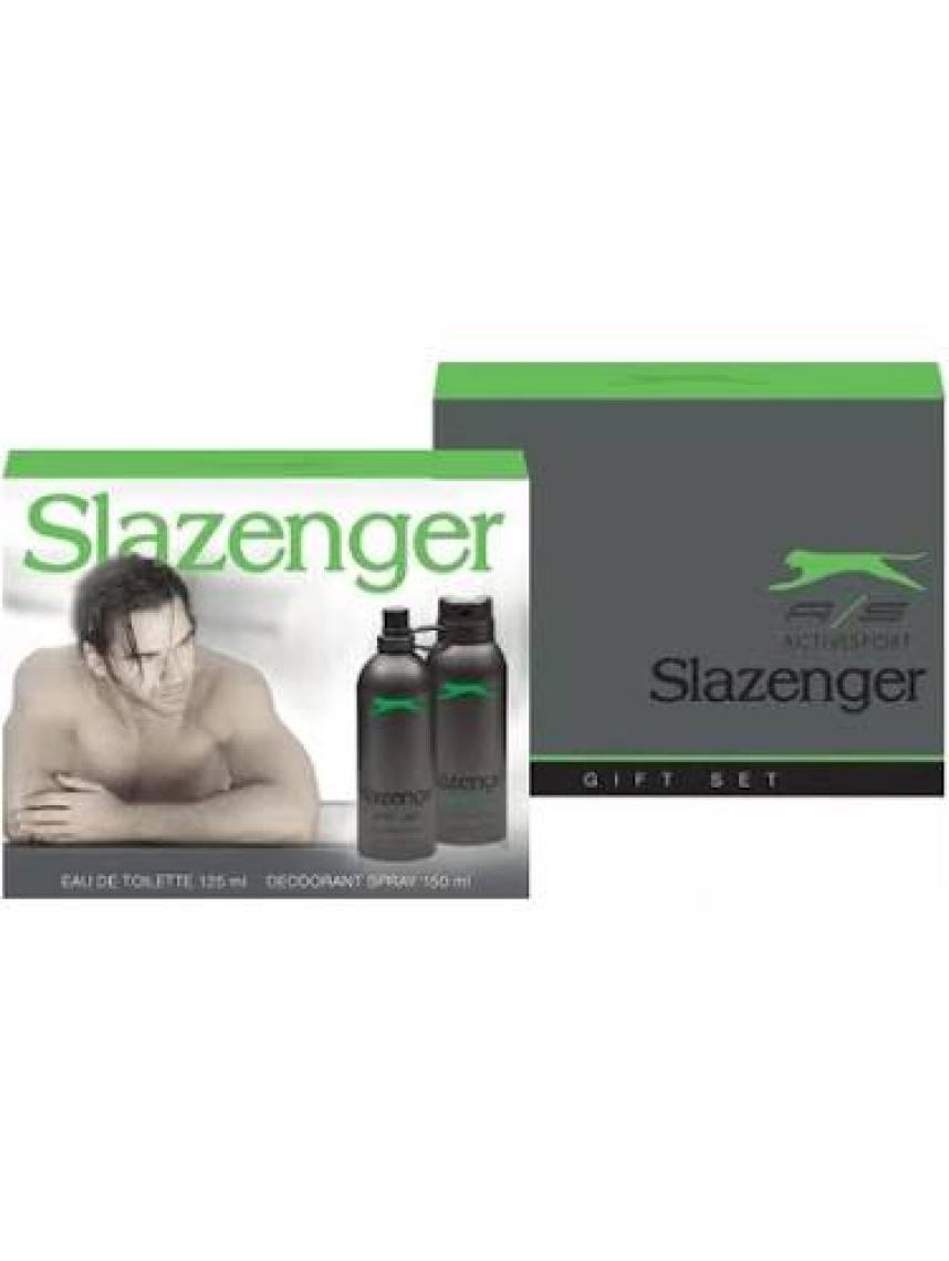 Slazenger Active Sport Yeşil 125 Ml Erkek Parfümü + 150 Ml Deodorant Set