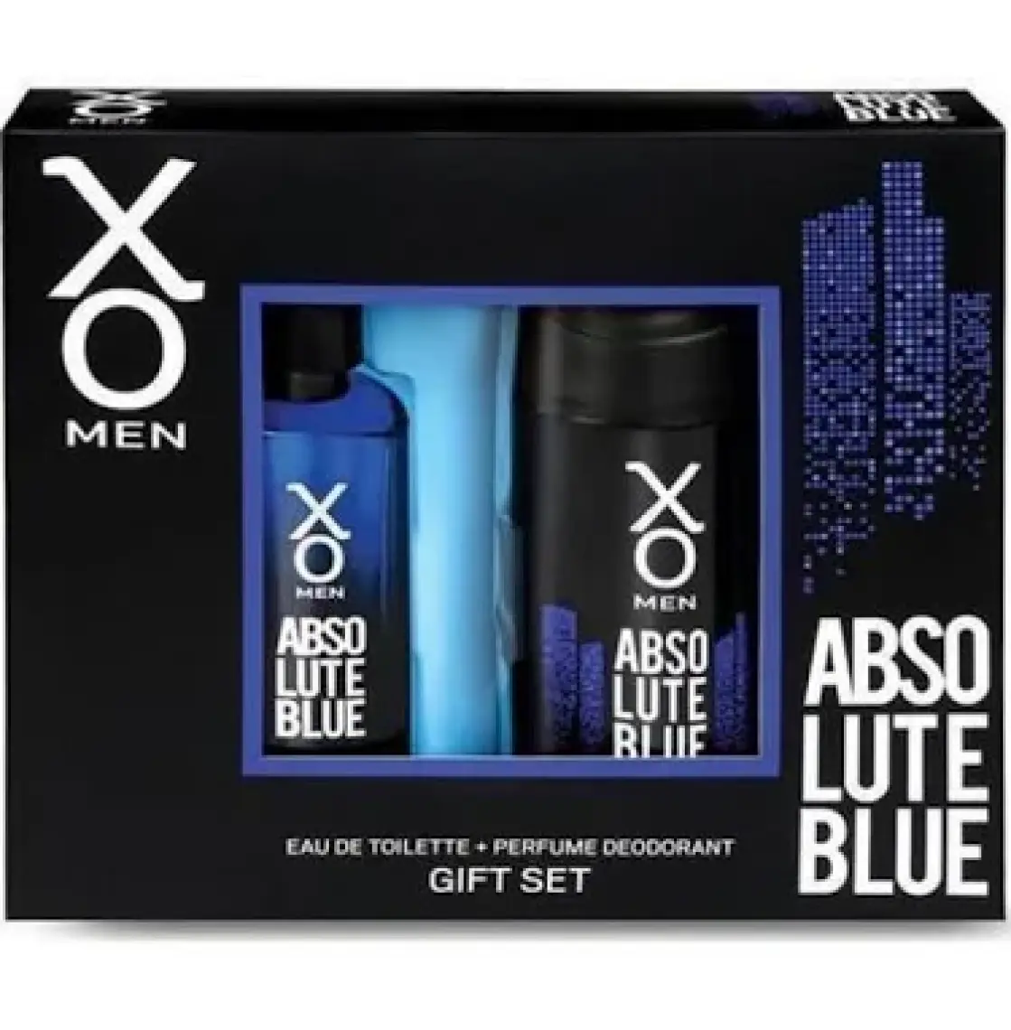 XO Absolute Blue Erkek Parfüm Seti 100 ml EDT + 125 ml Deodorant