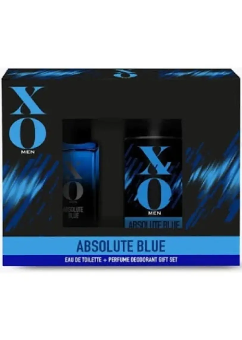 XO Absolute Blue Erkek Parfüm Seti 100 ml EDT + 125 ml Deodorant