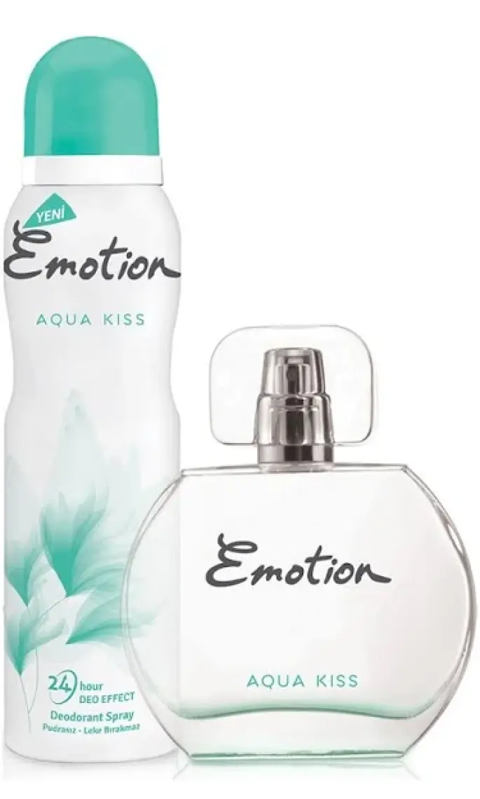 Aqua Kiss Parfüm 50 ml & Deodorant Kofre Set 150 ml