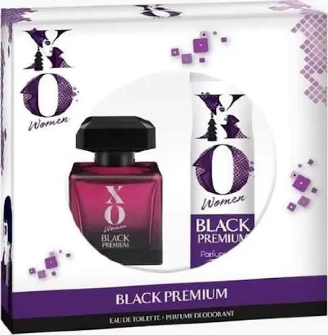 Black Premıum Edt 100 ml 125 ml Deo Parfüm Seti