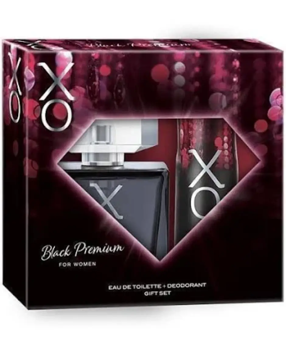 Black Premıum Edt 100 ml 125 ml Deo Parfüm Seti