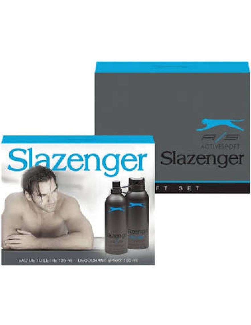 Slazenger Erkek Parfüm ve Deodorant Seti - Ferah Narenciye ve Okyanus Esintisi, 125 ml + 150 ml, Yeni Baba İçin Mükemmel Hediye