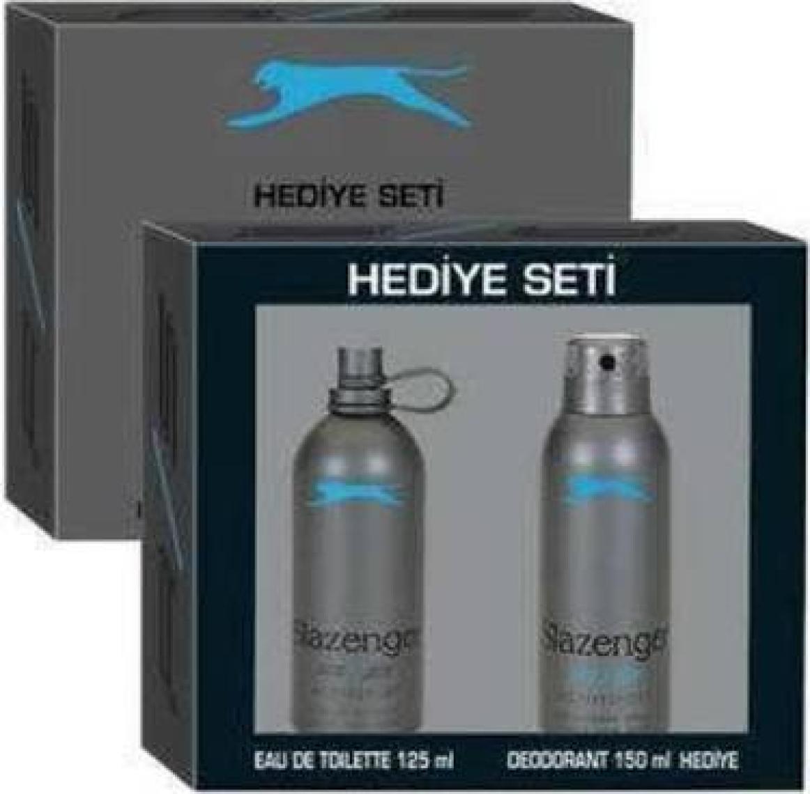 Slazenger Erkek Parfüm ve Deodorant Seti - Ferah Narenciye ve Okyanus Esintisi, 125 ml + 150 ml, Yeni Baba İçin Mükemmel Hediye
