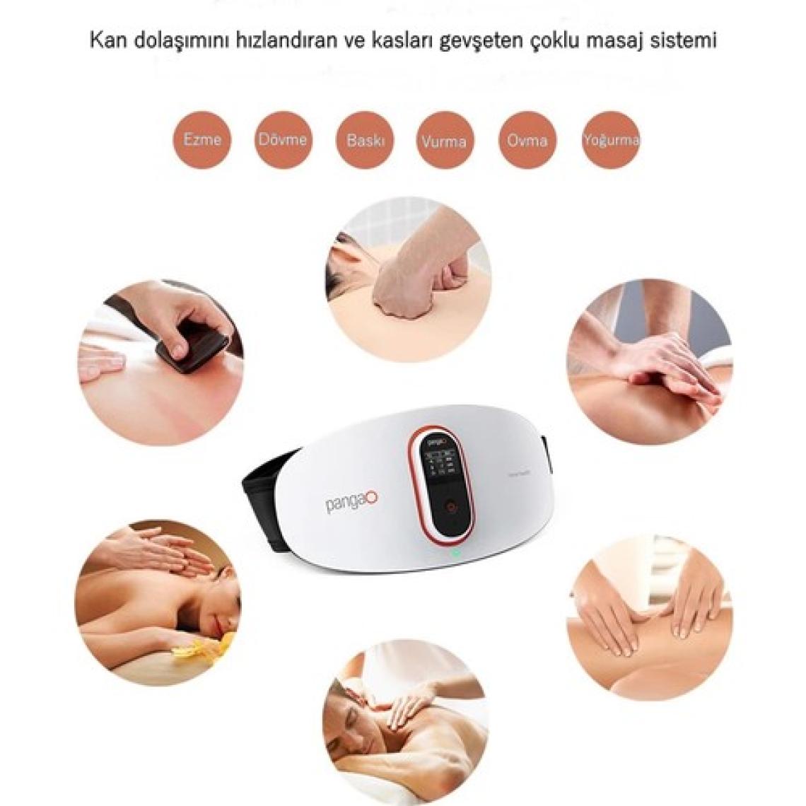 Pangao Akıllı Bel ve Karın Masaj Aleti (PG-2645)