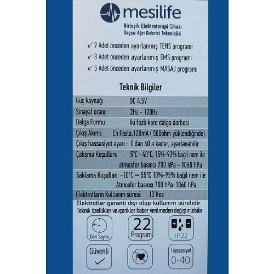 Mesilife Tens+Ms+Masaj