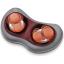 Mediterian Siyah ERG-710 Shiatsu Ovmalı Isıtmalı Masaj Yastığı Boyun, Omuz, Sırt Masaj Aleti