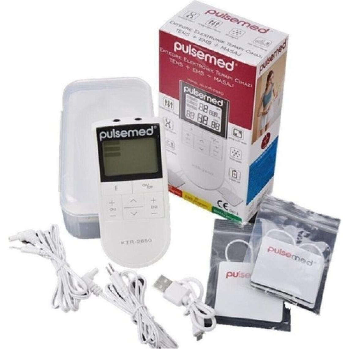 Pulsemed Şarjlı Entegre Elektronik Terapi Cihazı Tens + Ems + Masaj Şarj Edilebilir