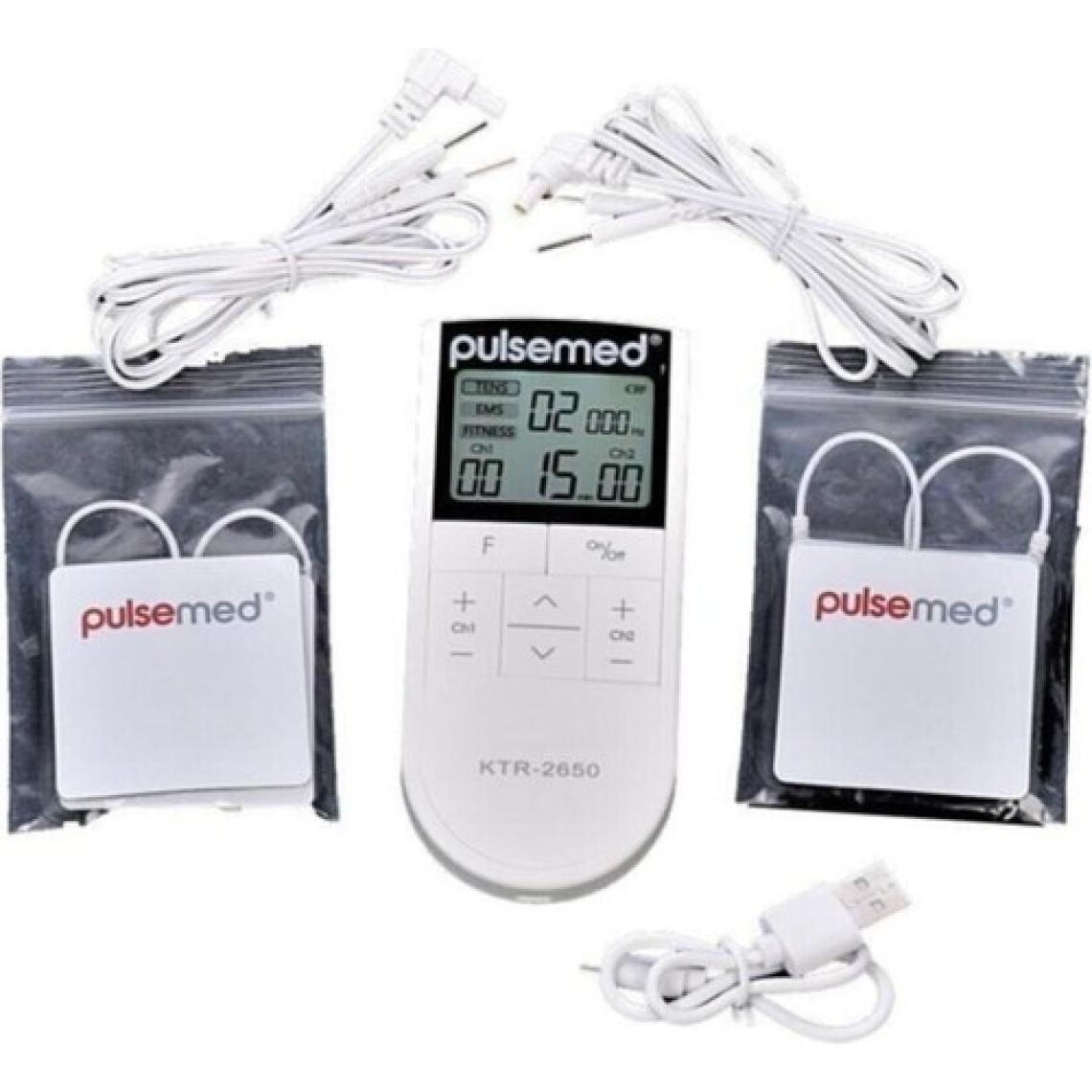 Pulsemed Şarjlı Entegre Elektronik Terapi Cihazı Tens + Ems + Masaj Şarj Edilebilir
