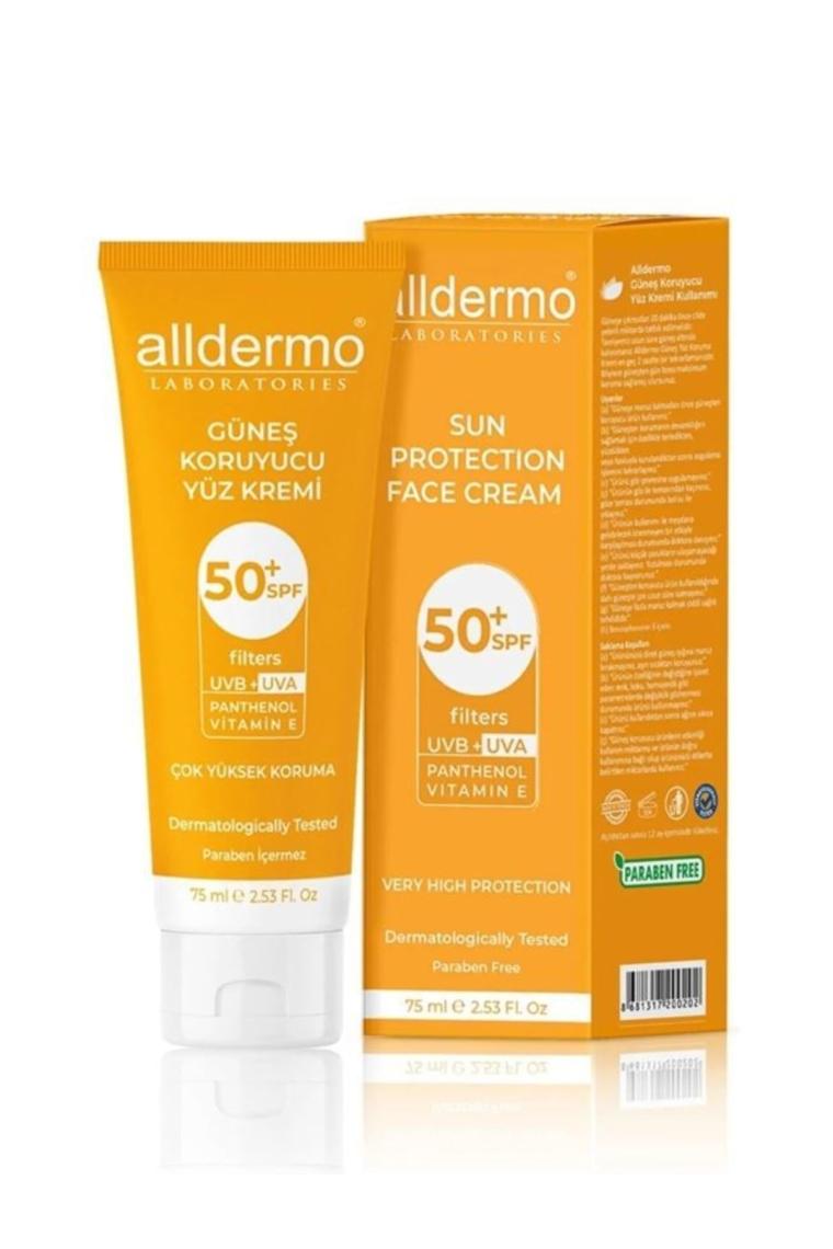 Güneş Koruyucu Yüz Kremi Spf 50 75 ml